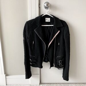 Pencey Black Blazer- Mesh Chain Detailing